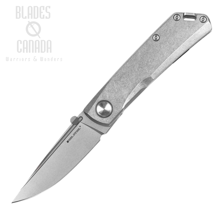 Real Steel Luna Eco Framelock SW Folding Knife, Bohler K110 Steel, RS7082